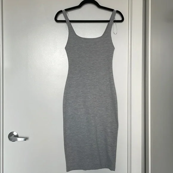 Zara Grey Bodycon Dress
